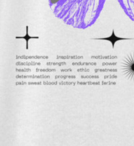 Butterfly White Oversize Tee