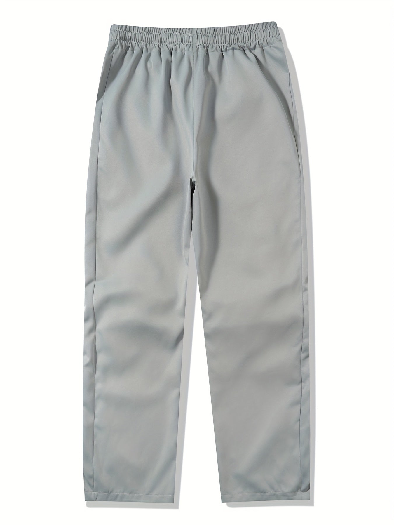 Contrast Solid Straight Leg Jogger