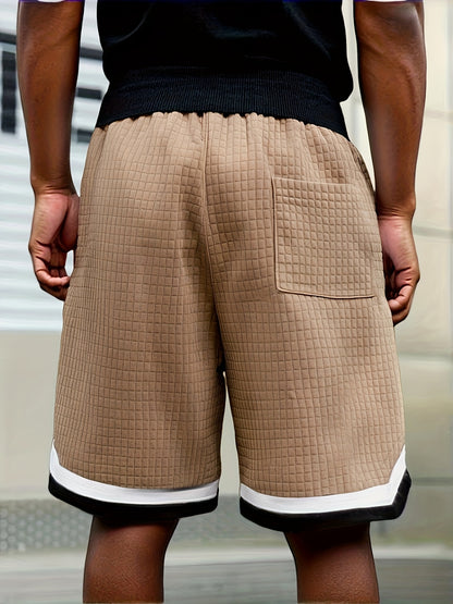Contrast Knit Shorts