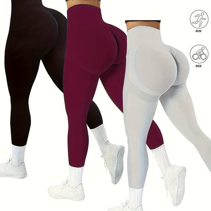 3er Queen Set Gymtival Performance Leggings
