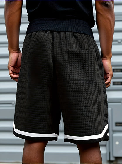 Contrast Knit Shorts