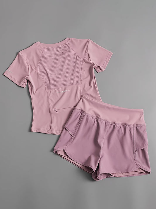 Gymtival Running Set Lilac