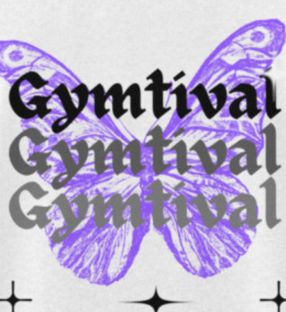 Butterfly White Oversize Tee