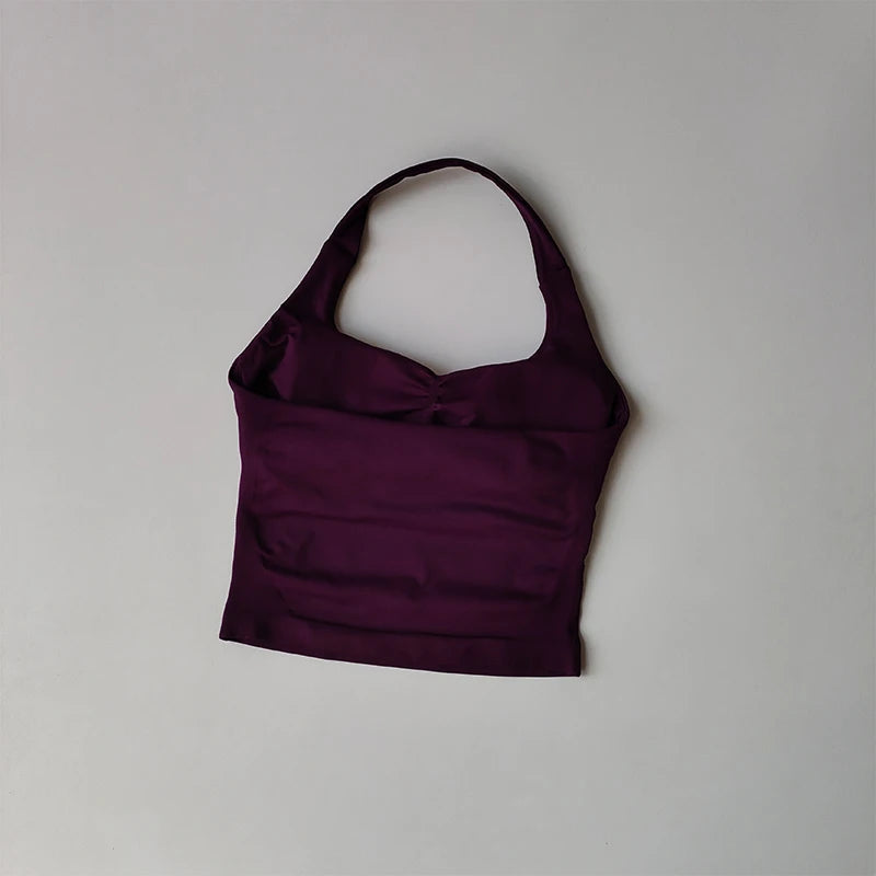 Ultimate Neck Holder Crop Top