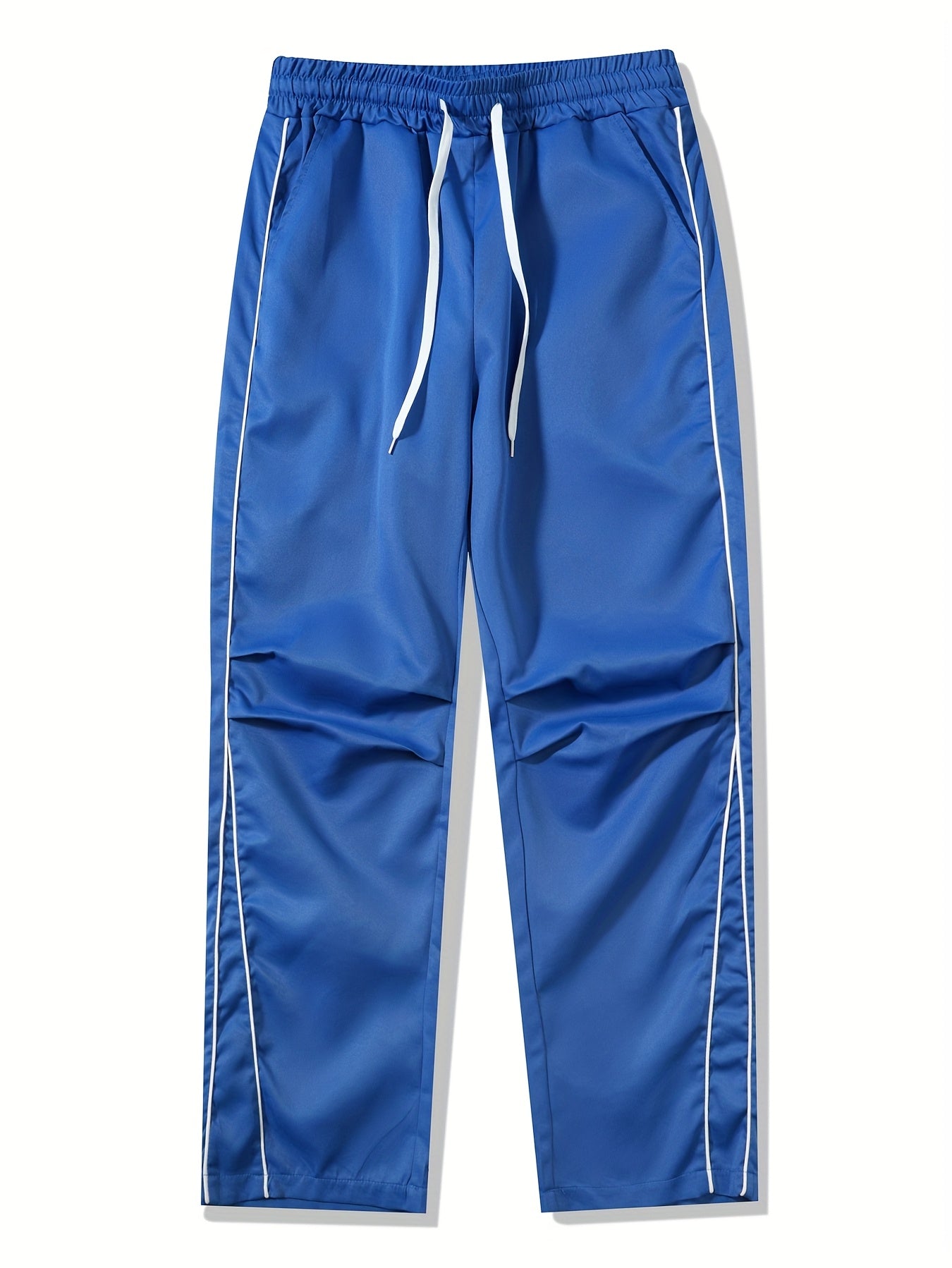 Contrast Solid Straight Leg Jogger